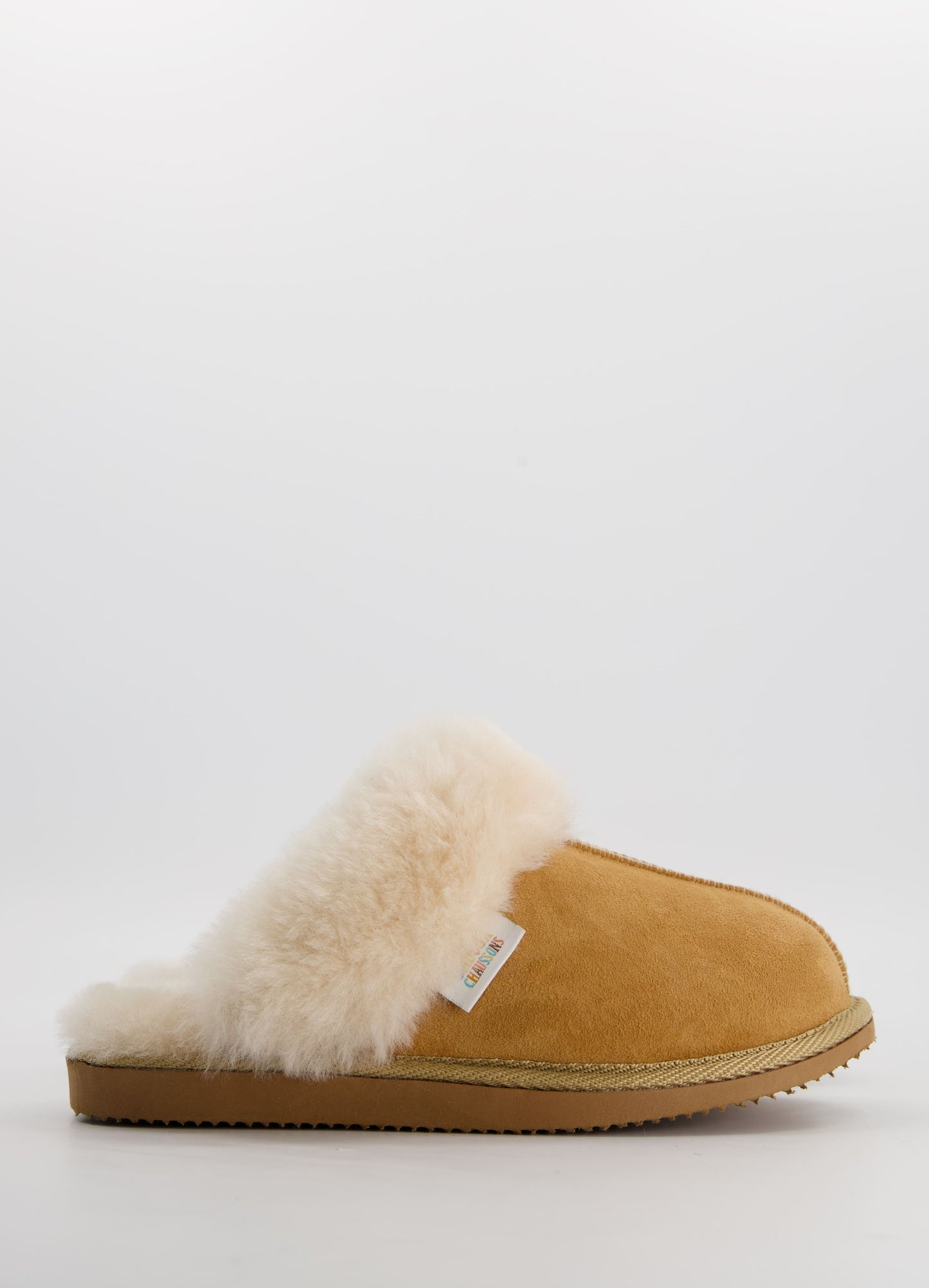 Chaussons mouton - Classique - Beige