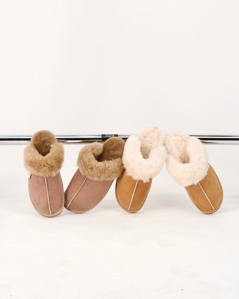 chaussons fourrés mouton femme studio